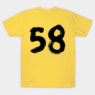 number 58 T-Shirt